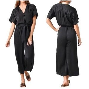 Brochu walker black waist tie jumpsuit 🖤